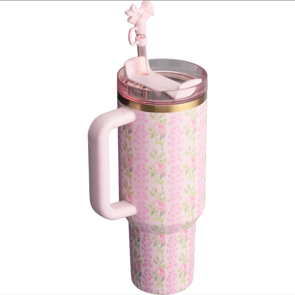 LOVESHACKFANCY STANLEY TUMBLER FOUNDER FAVORITE BLOOMING HEIRLOOM - Picture 7 of 10